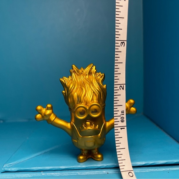 McDonald’s Happy Meal Toy - Gold Angry Minion - Picture 7 of 7